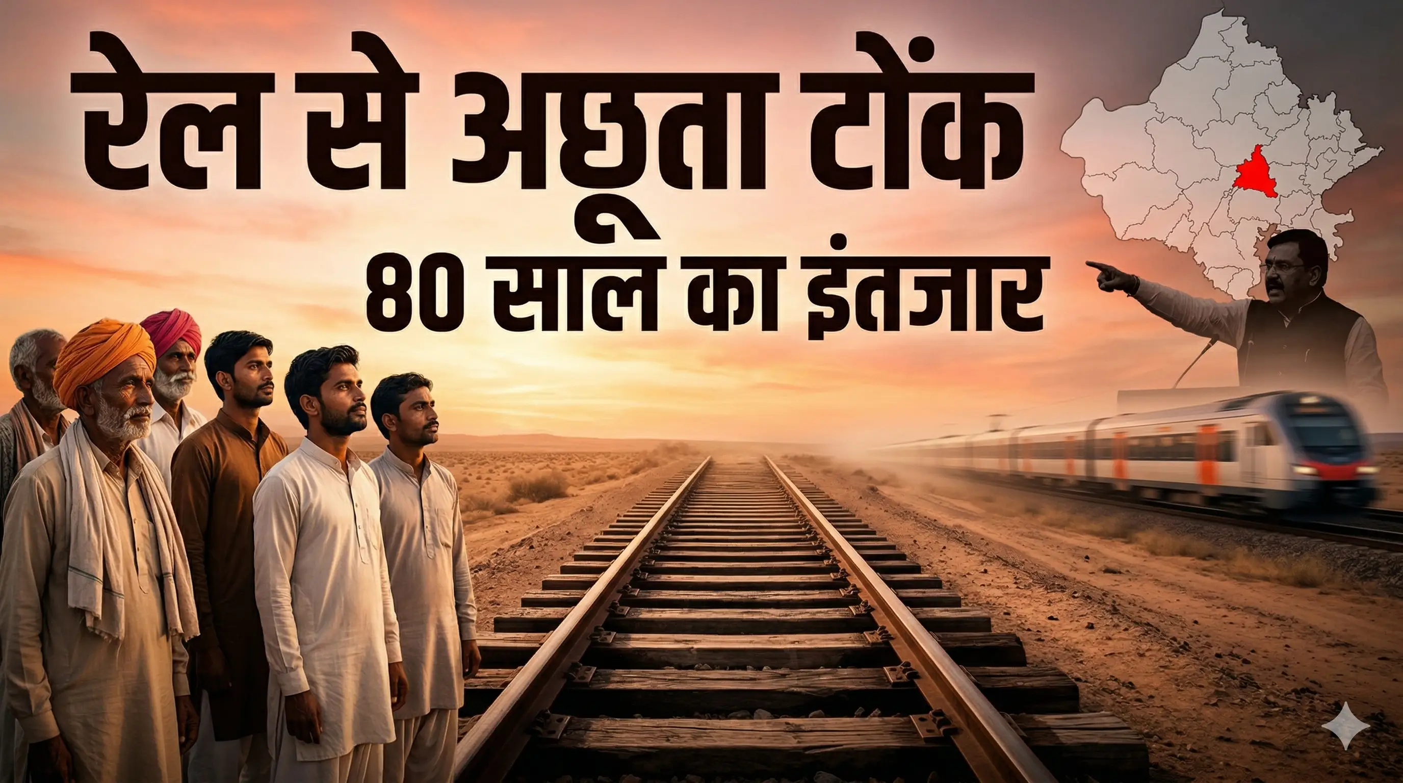 टोंक के लिए 80 साल का इंतजार: सांसद हरीश चंद्र मीना ने लोकसभा में सुनाई दर्द, कहा- 'आजादी के बाद से नहीं देखी ट्रेन'