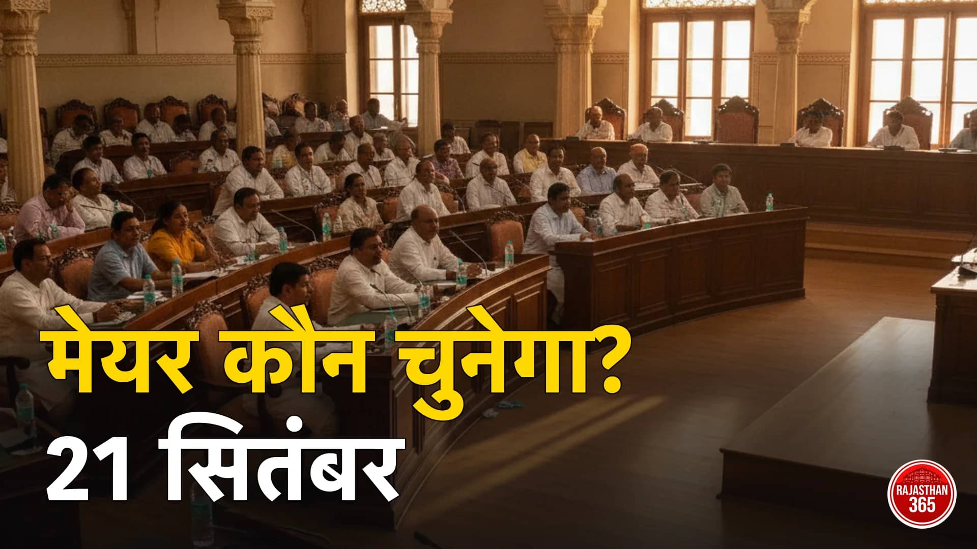 राजस्थान निकाय चुनाव 2026: महापौर/सभापति का चुनाव 21 सितंबर को — कौन चुनता है, बहुमत का गणित, किन 6 निगमों में महिला मेयर