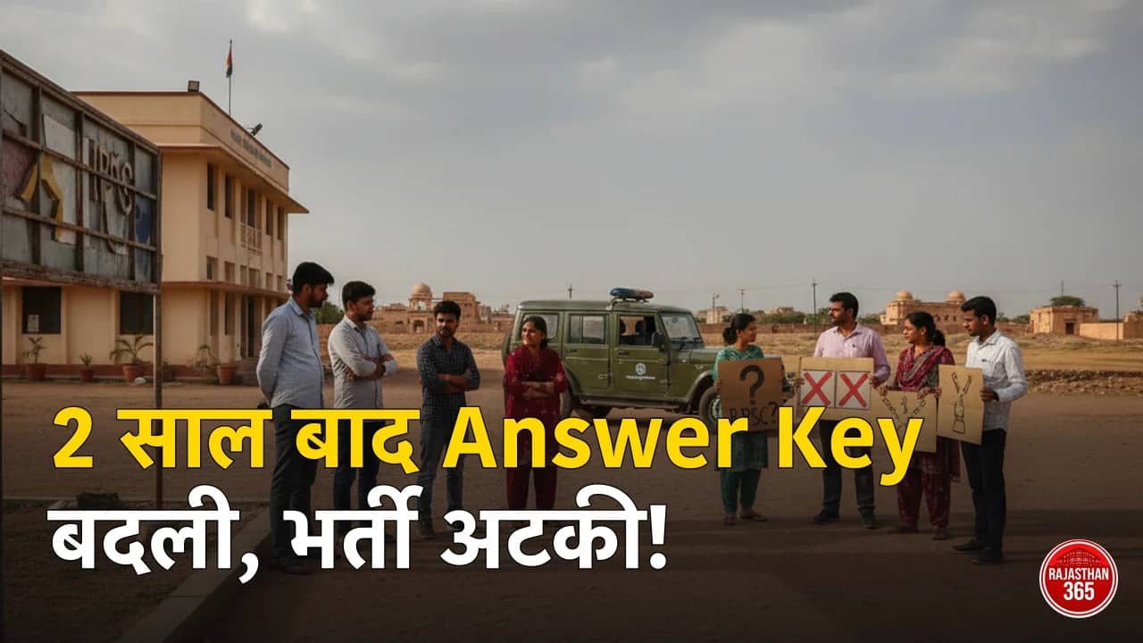 RPSC स्कूल व्याख्याता भर्ती: हाईकोर्ट का बड़ा फैसला, 2 साल बाद 'आंसर की' बदलने पर नियुक्ति प्रक्रिया पर लगाई रोक