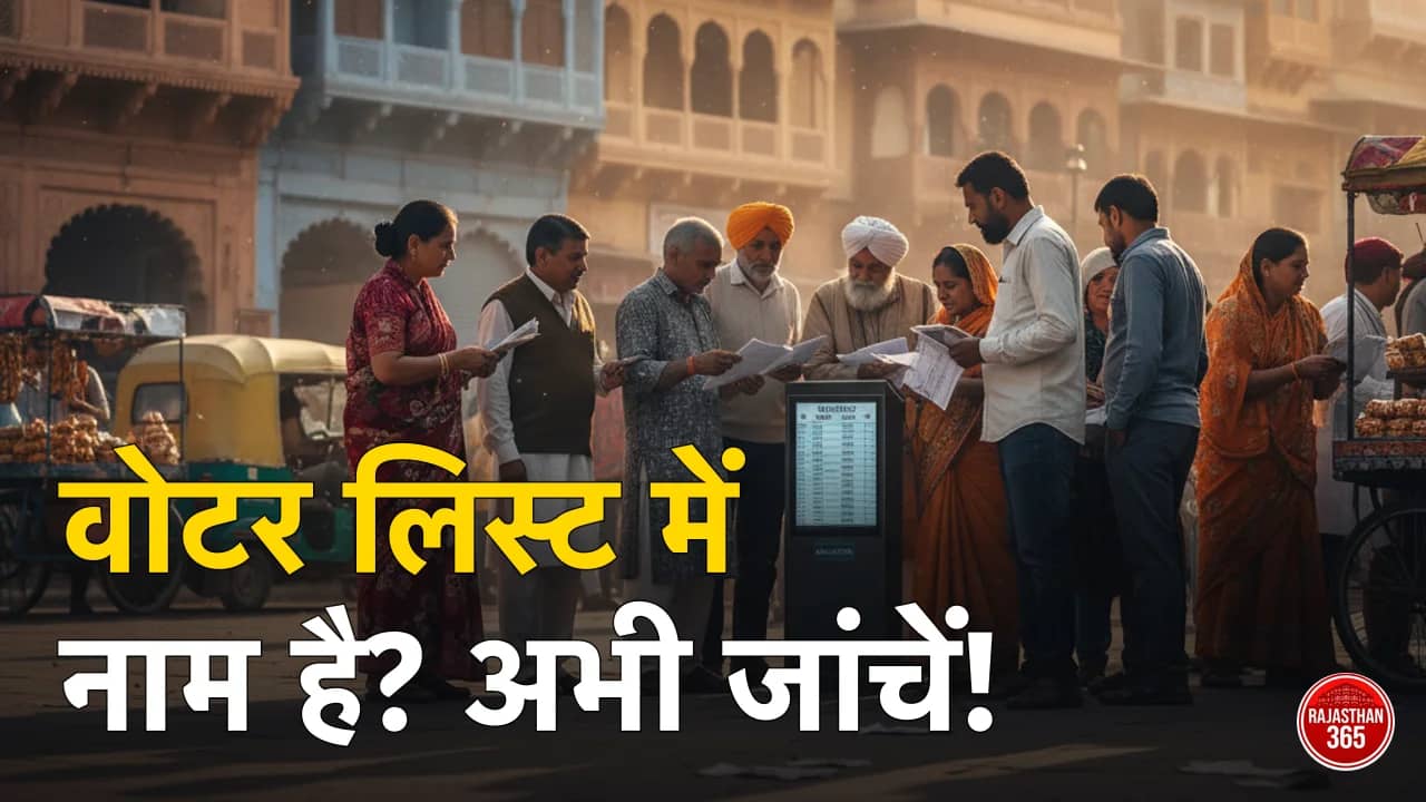 राजस्थान में नई वोटर लिस्ट जारी: क्या आपका नाम शामिल है? चुनाव से पहले इन स्टेप्स से करें ऑनलाइन चेक