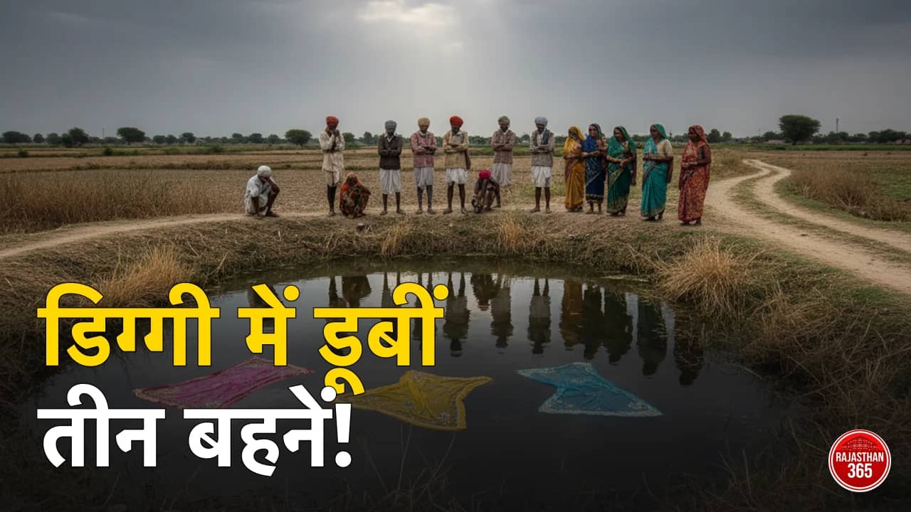 बीकानेर में दिल दहला देने वाला हादसा: खेत की डिग्गी में डूबने से तीन सगी बहनों की मौत, परिवार में मचा कोहराम