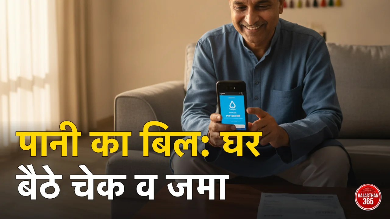 राजस्थान पानी का बिल — मोबाइल ऐप से PHED जल बिल चेक और ऑनलाइन भुगतान