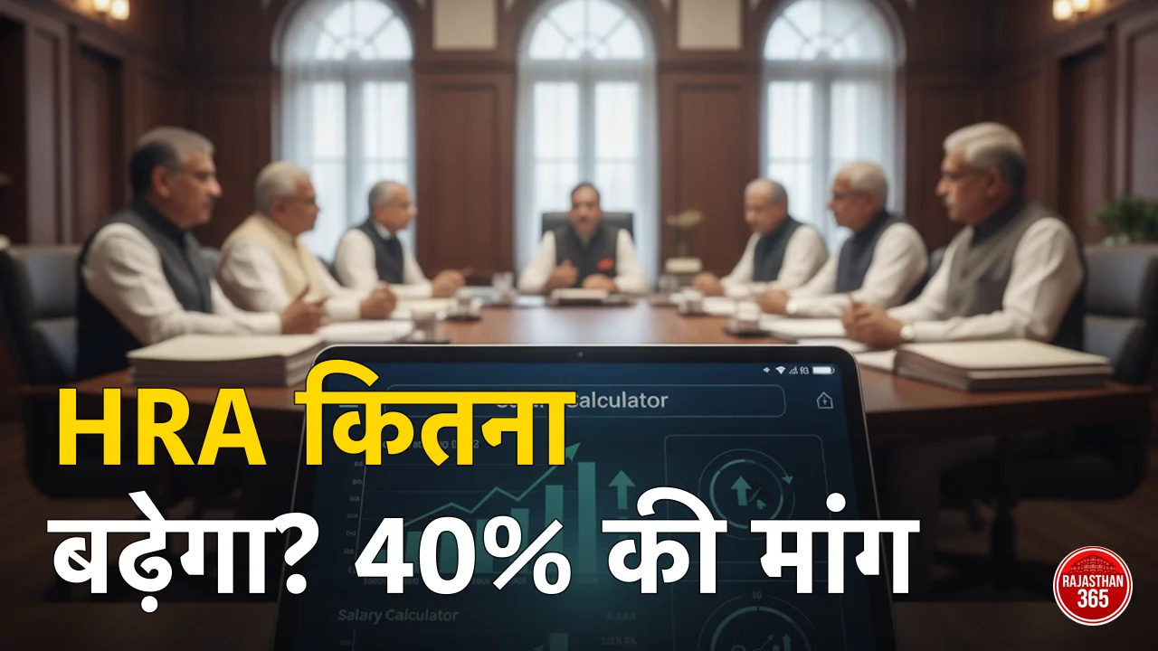 8वें वेतन आयोग में HRA कितना बढ़ेगा? 40/35/30% की मांग, X-Y-Z शहरों का गणित और कैलकुलेटर — कोलकाता बैठक के बाद गर्म हुई चर्चा