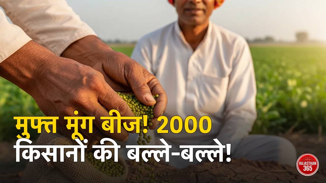 सीकर कृषि विभाग द्वारा किसानों को मुफ्त मूंग बीज वितरण की योजना