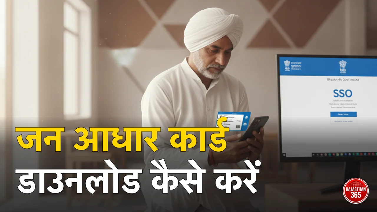 जन आधार कार्ड डाउनलोड कैसे करें 2026: SSO, ऐप, DigiLocker व e-Mitra से