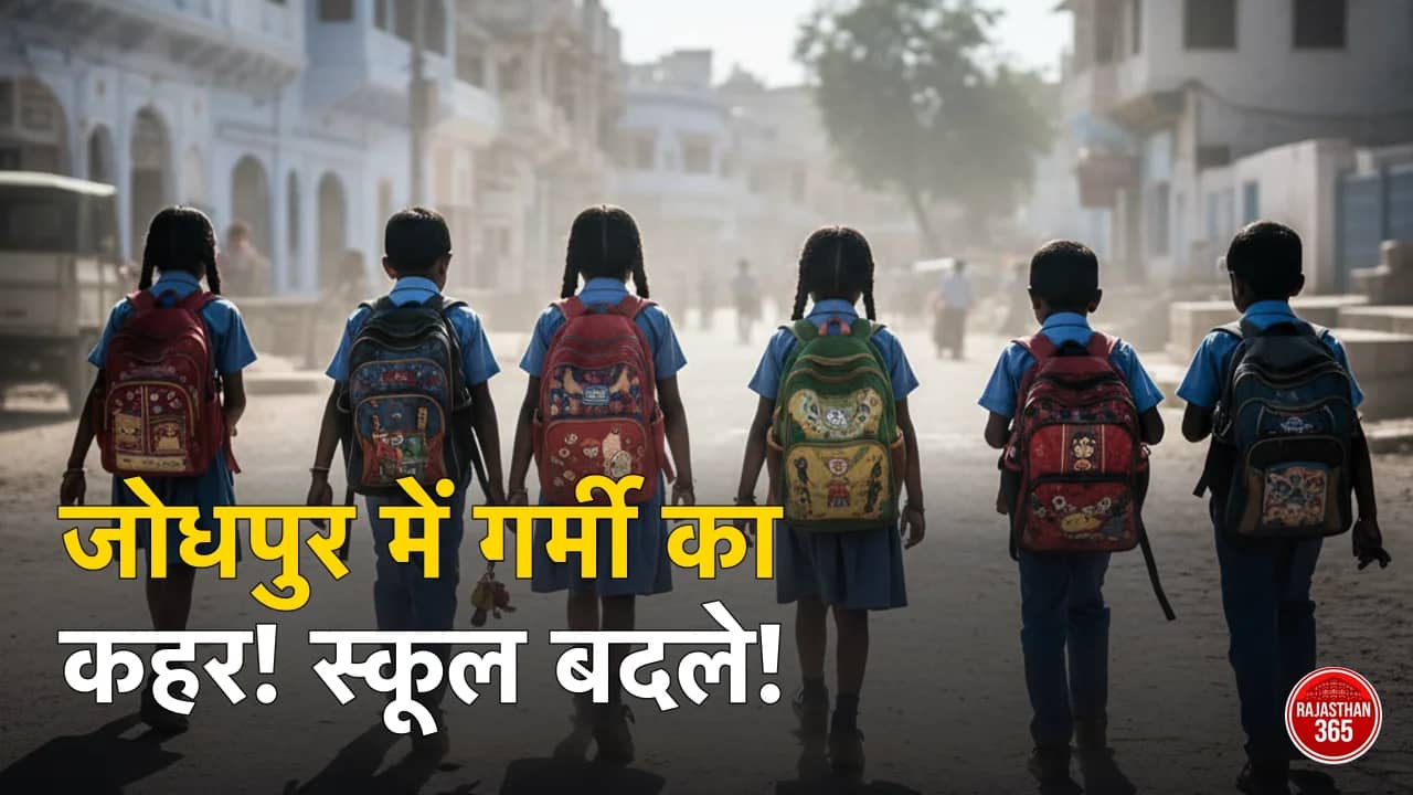 भीषण गर्मी का सितम: जोधपुर में स्कूलों के समय में बड़ा बदलाव, बच्चों के लिए जारी हुई नई गाइडलाइन