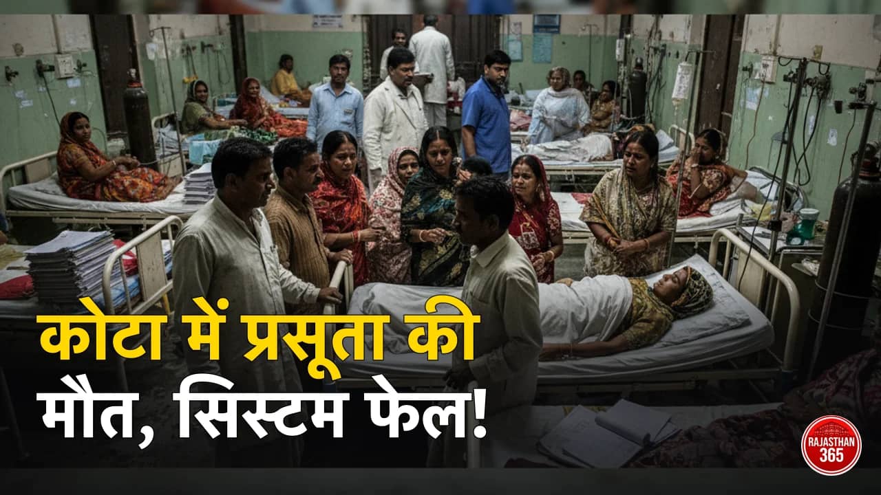 कोटा अस्पताल में प्रसूता की मौत से मचा हड़कंप, स्वास्थ्य व्यवस्था की बदहाली पर उठे गंभीर सवाल