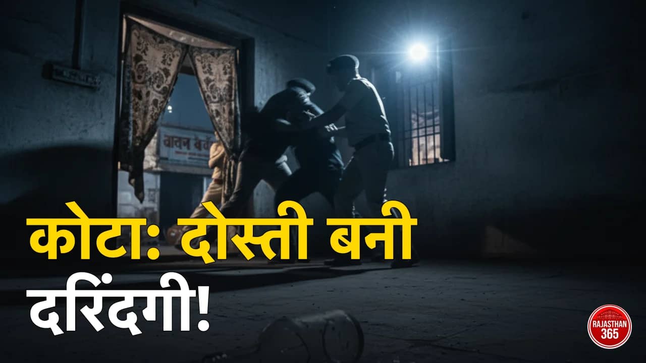 कोटा में हैवानियत: सोशल मीडिया दोस्त से मिलने आई महिला के साथ सामूहिक दुष्कर्म, बोतल से हमला कर बनाया वीडियो