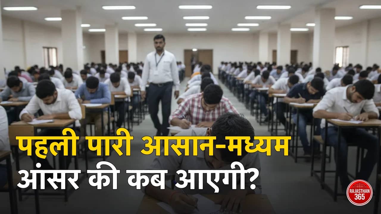 कंप्यूटर अनुदेशक भर्ती परीक्षा 2026 आंसर की — OMR शीट भरते अभ्यर्थी