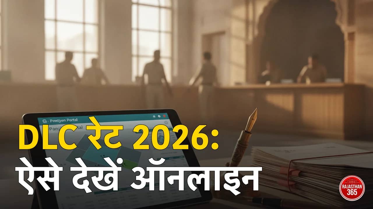 DLC रेट राजस्थान 2026: epanjiyan पर जिलेवार डीएलसी रेट ऑनलाइन कैसे देखें — स्टाम्प ड्यूटी, PDF और रजिस्ट्री खर्च की पूरी गणित