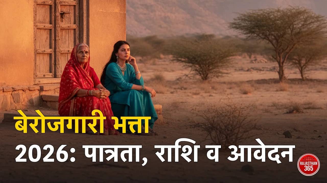 राजस्थान बेरोजगारी भत्ता 2026 युवा संबल योजना — पात्रता, राशि व आवेदन गाइड